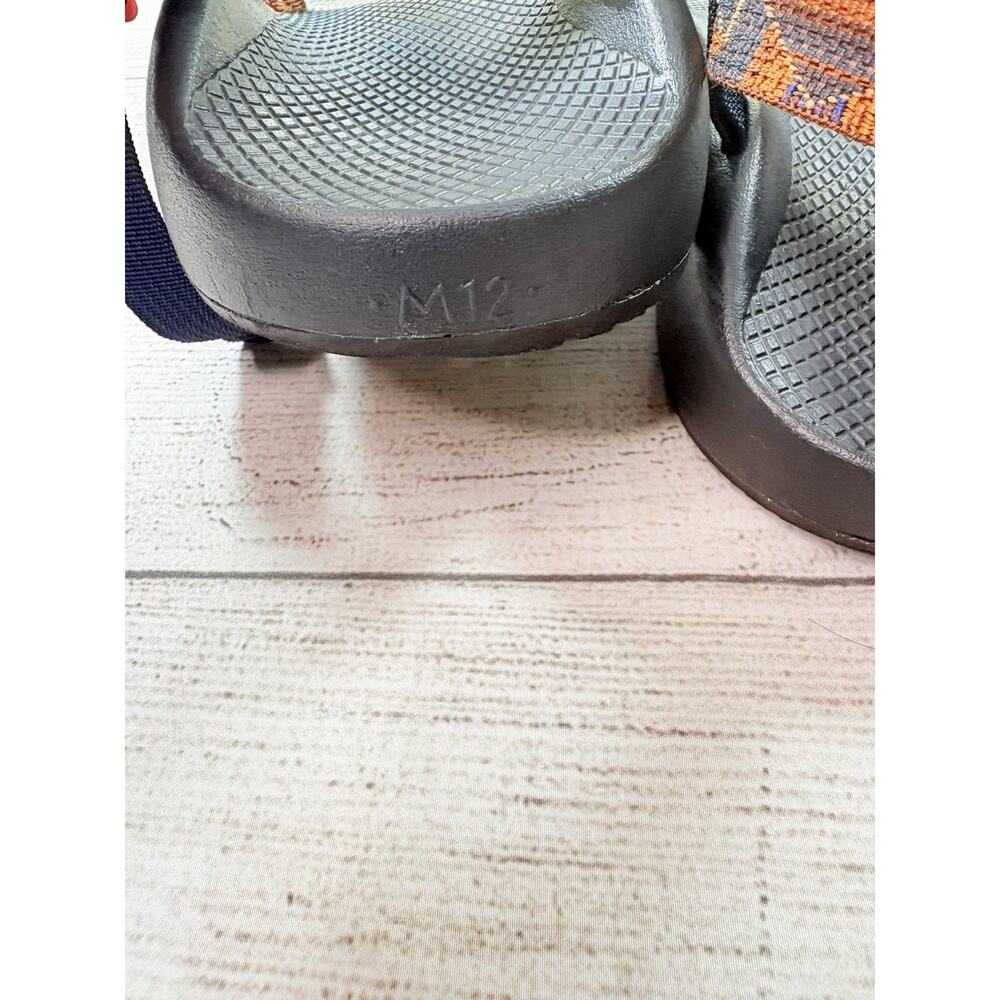 Chaco Men’s Z2 Classic Sandals Adjustable Strap Orange Hiking Outdoor Size 12 - Picture 7 of 7